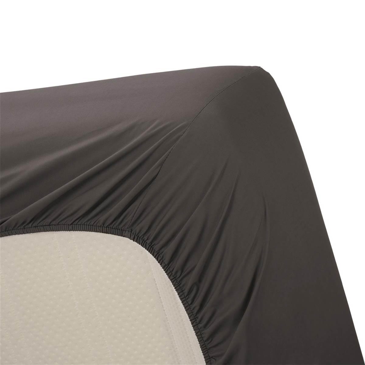 Beddinghouse Percale Katoen Hoeslaken Antraciet - Afbeelding 4
