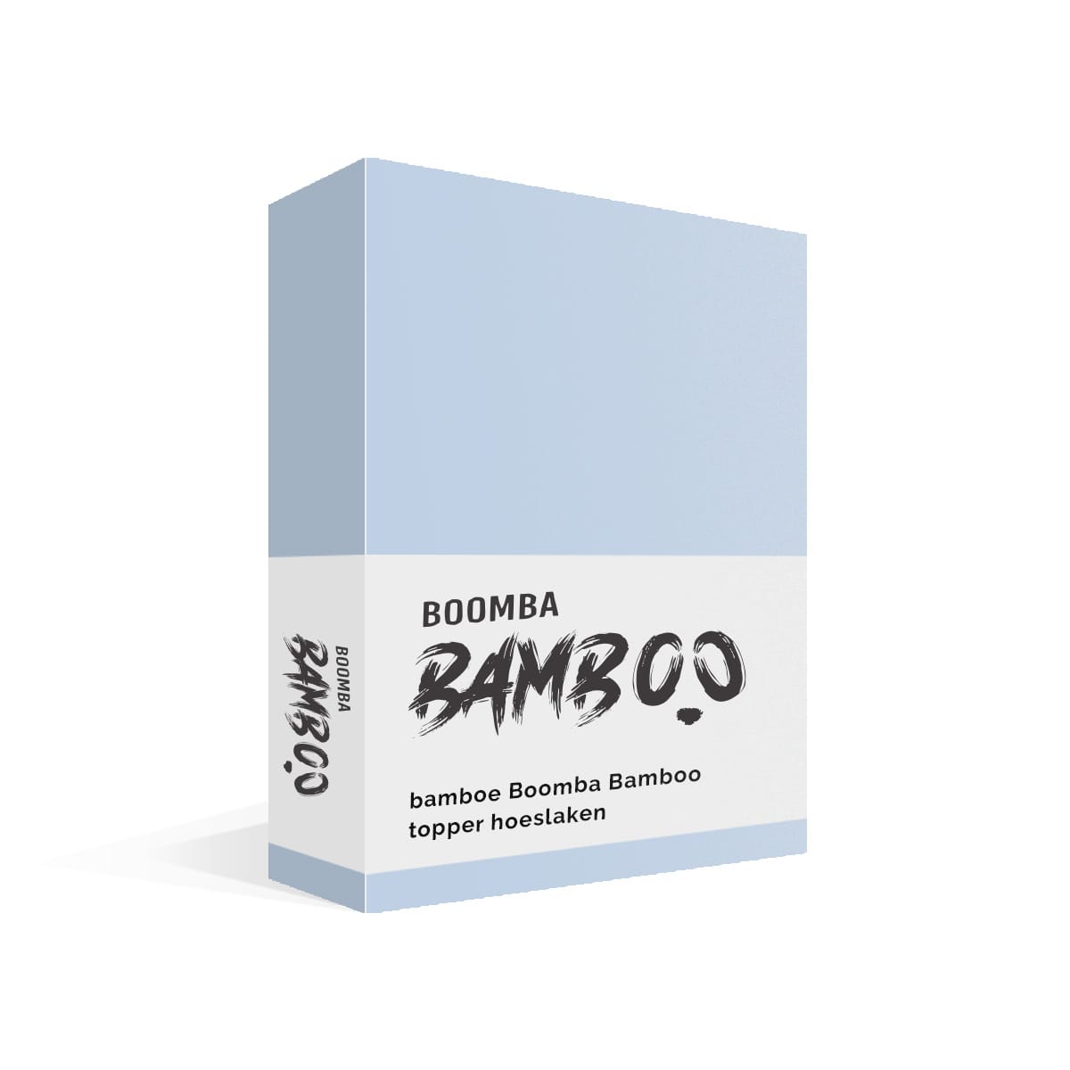Boomba Bamboo Premium Topper Hoeslaken Sky Blue - Afbeelding 2