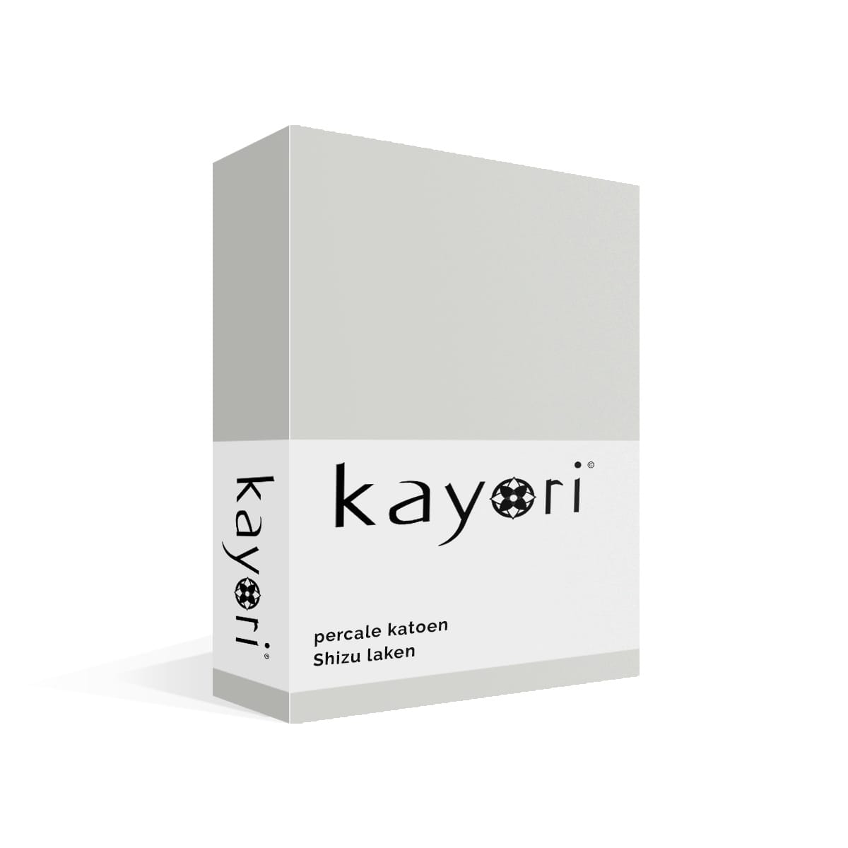 Kayori Shizu Perkal Laken Zilvergrijs - Afbeelding 2