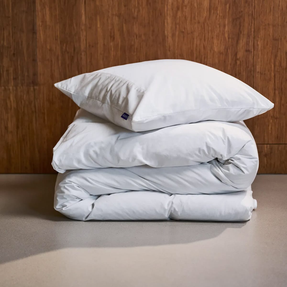 Auping Clear Satin Dekbedovertrek White - Afbeelding 5