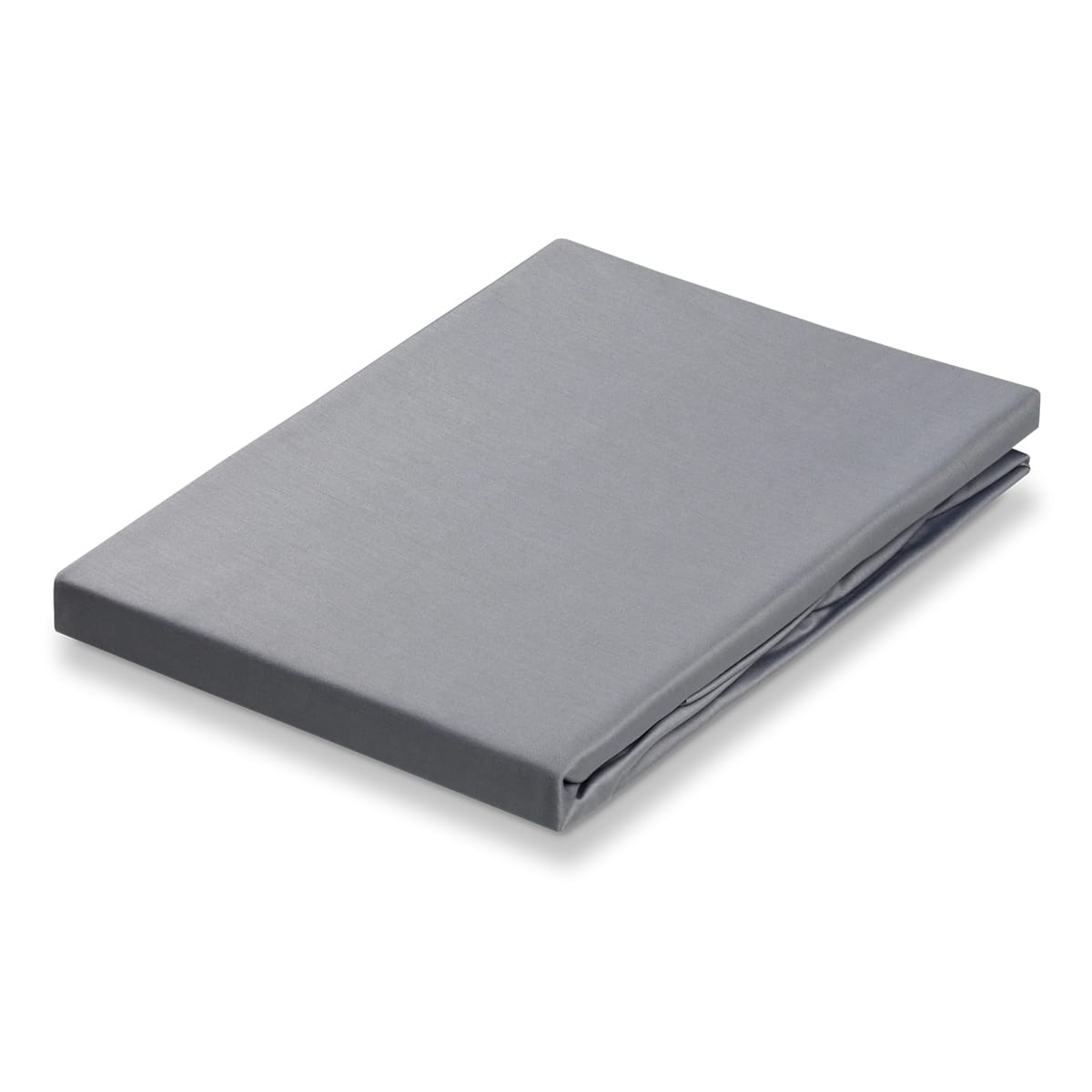 Vandyck Katoensatijn Hoeslaken Steelgrey - Afbeelding 3