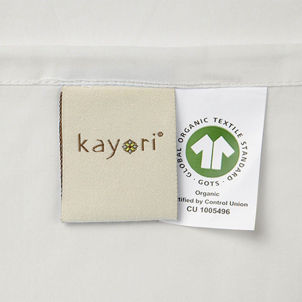 Kayori Shizu Perkal Laken Zilvergrijs - Afbeelding 5