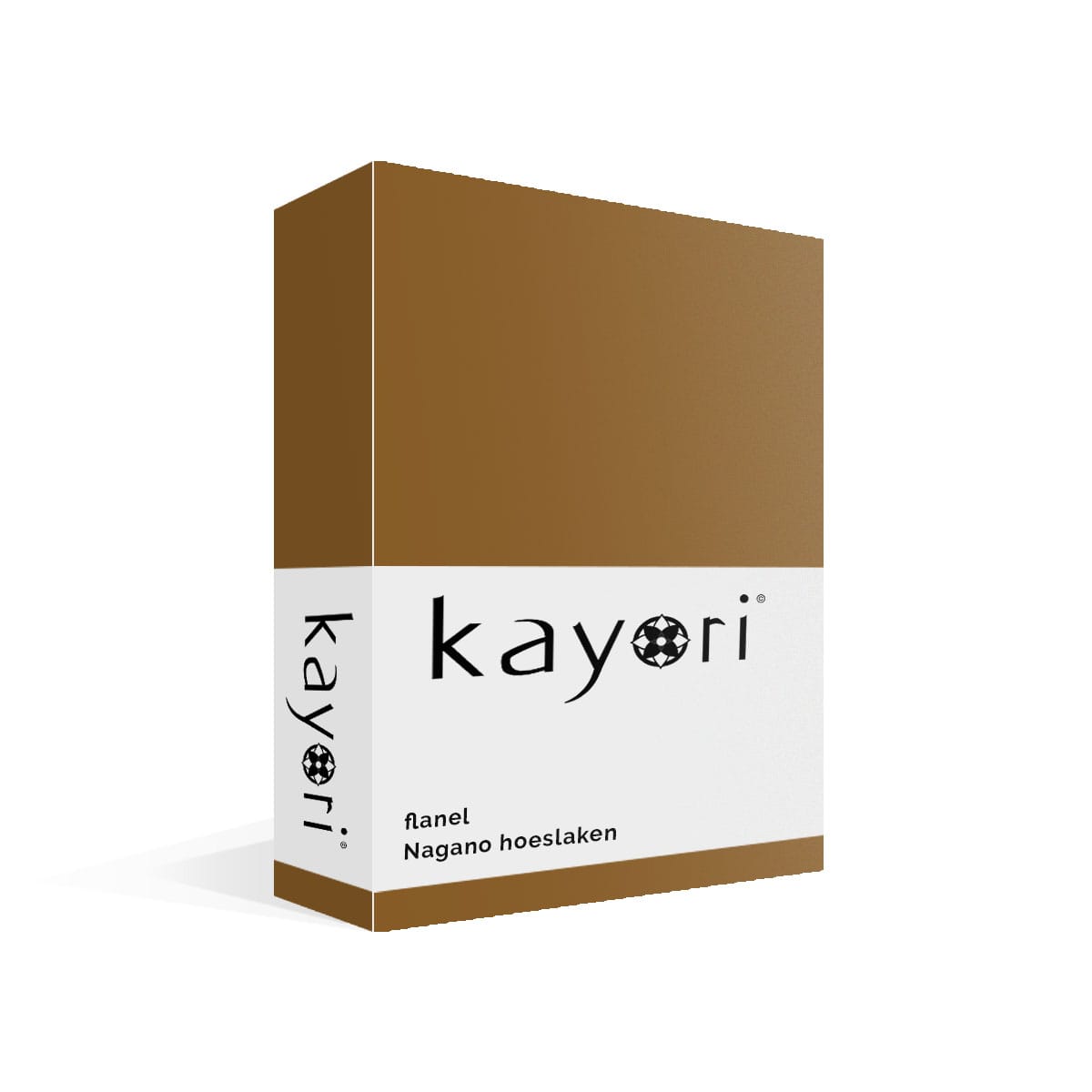 Kayori Nagano Flanel Hoeslaken Okergeel - Afbeelding 2