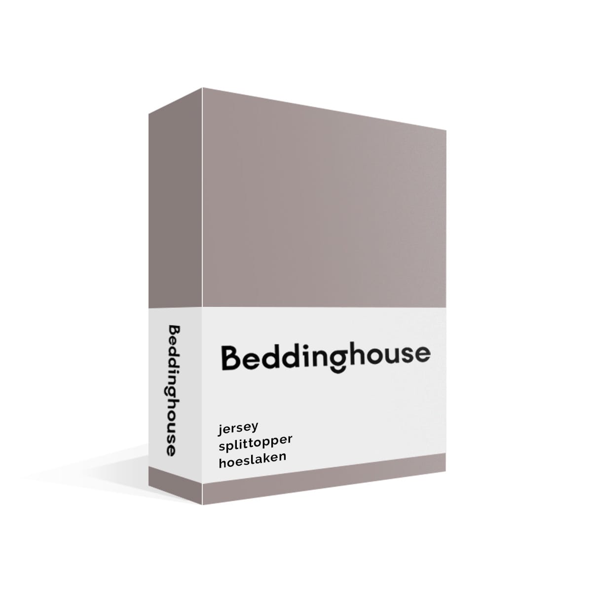 Beddinghouse Jersey Splittopper Hoeslaken Taupe - Afbeelding 2