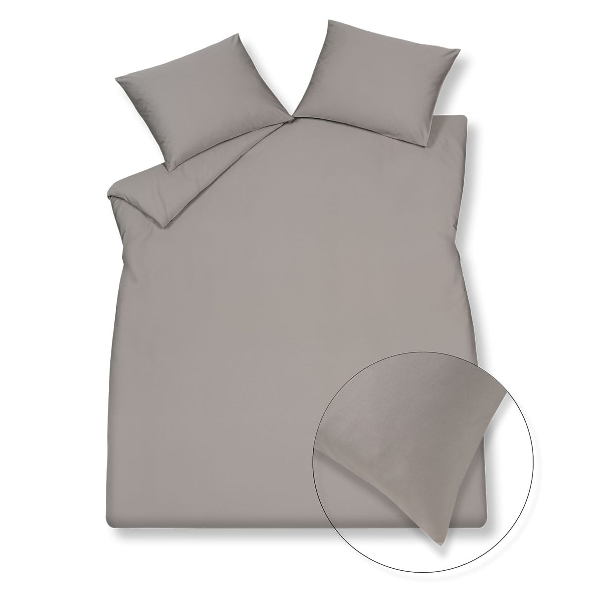 Vandyck Home 90 Dekbedovertrek Steelgrey - Afbeelding 2