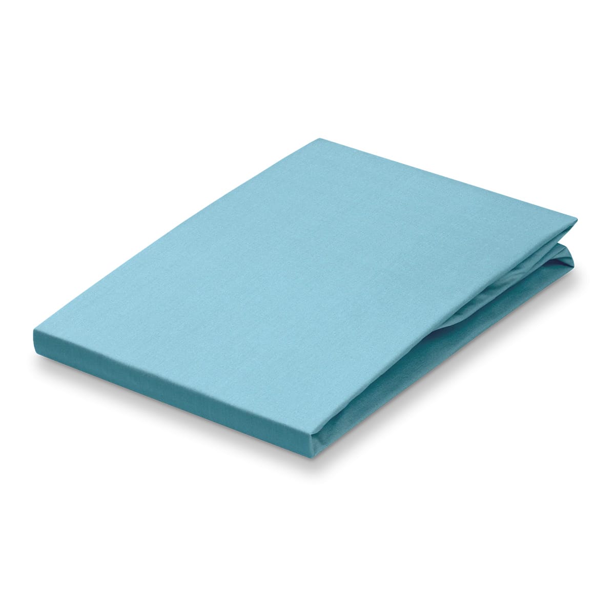 Vandyck Percale Hoeslaken Ice Blue - Afbeelding 3