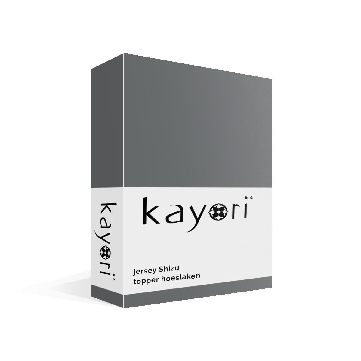 Kayori Shizu Jersey Topper Hoeslaken Antracite