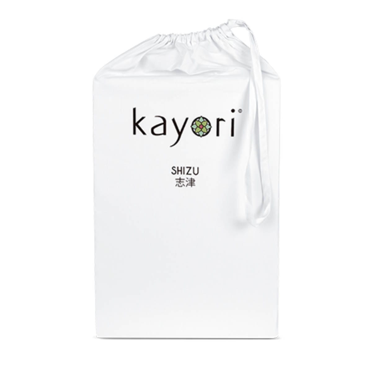 Kayori Shizu Perkal Splittopper Hoeslaken Wit - Afbeelding 6