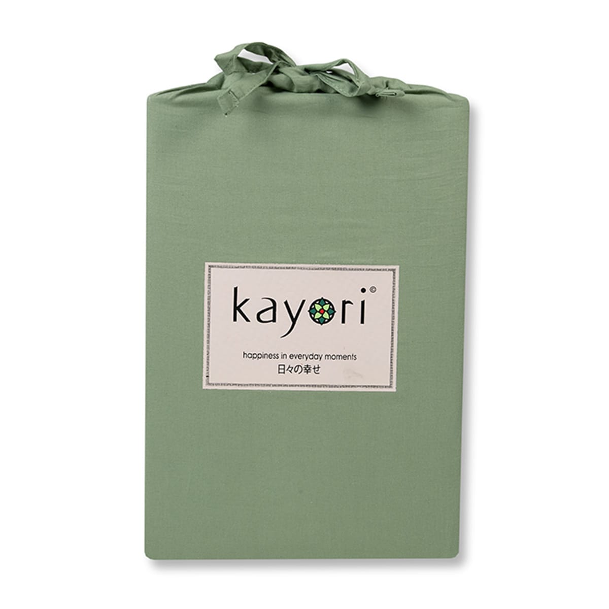 Kayori Kai Katoen Hoeslaken Groen - Afbeelding 8
