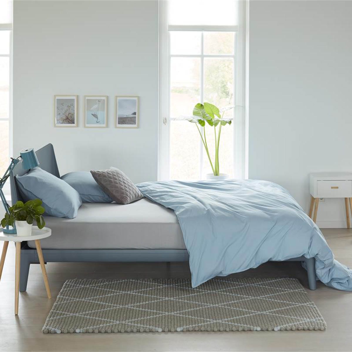 Beddinghouse Jersey Hoeslaken Licht Grijs - Afbeelding 5
