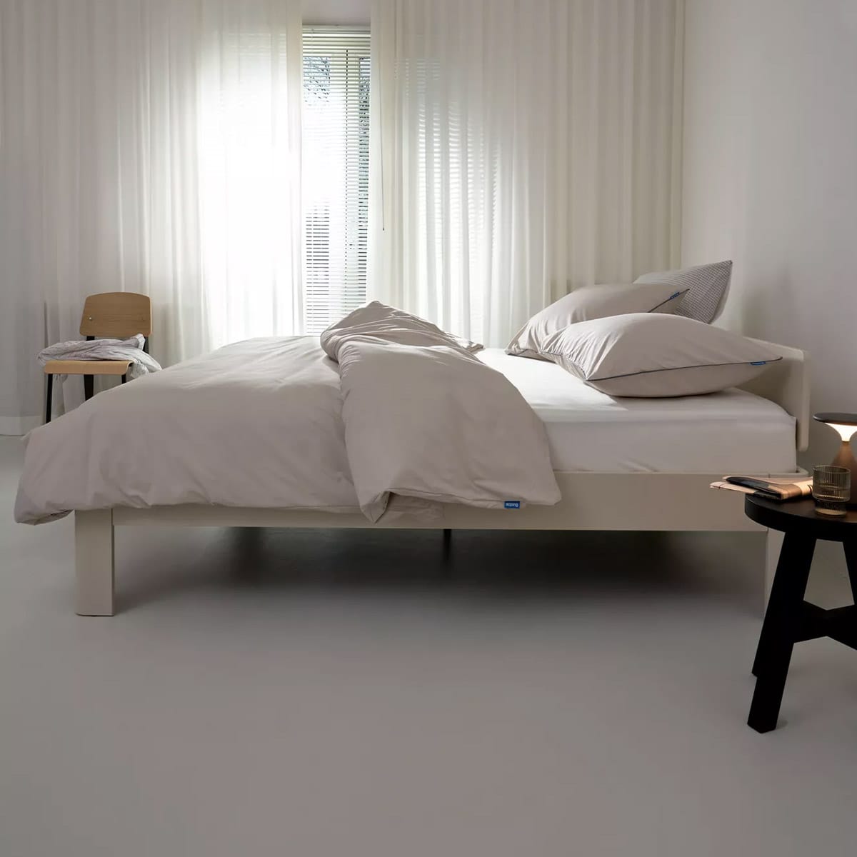 Auping Percale Sand Beige Kussensloop Beige - Afbeelding 4