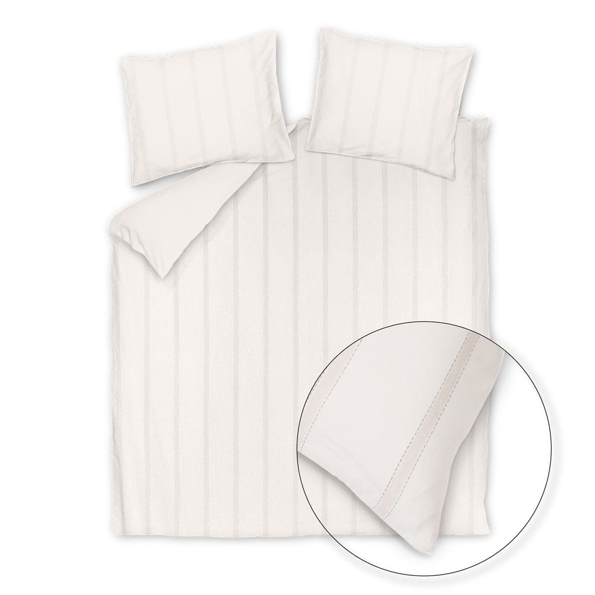 Vandyck Pure Horizon Kussensloop Offwhite - Afbeelding 3