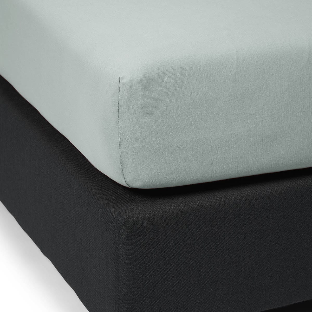 Essenza The Perfect Organic Jersey Hoeslaken Dusty green - Afbeelding 4
