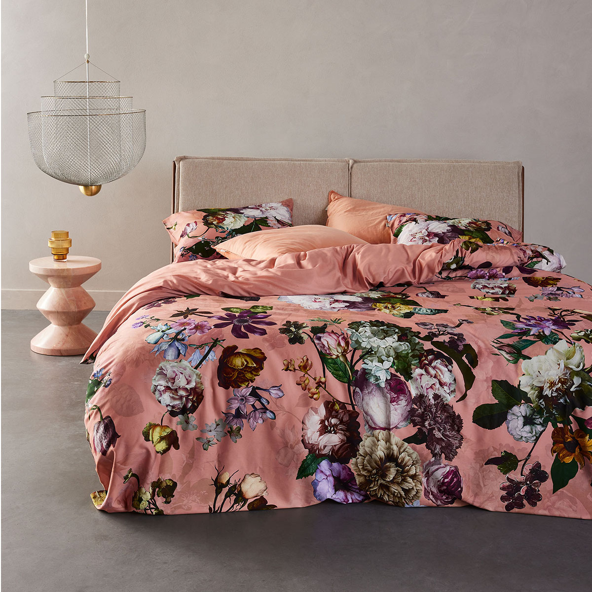 Essenza Fleur Kussensloop Evening rose - Afbeelding 3