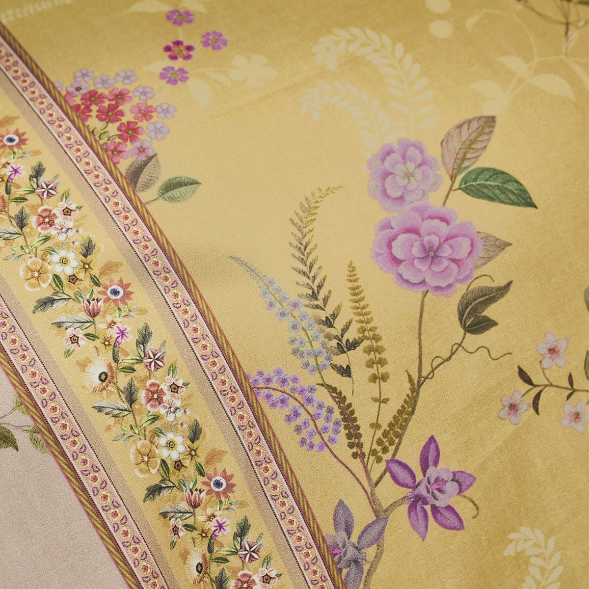 Pip Studio Bodhi Flower Dekbedovertrek Geel - Afbeelding 5