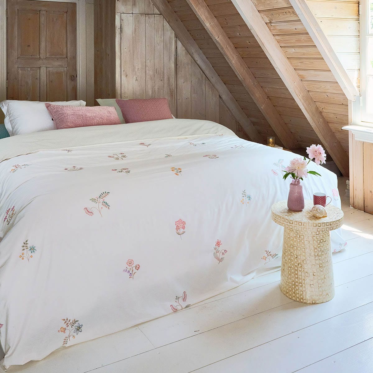 Pip Studio Mughal Flower Dekbedovertrek Gebroken wit - Afbeelding 8