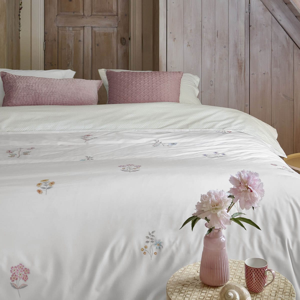 Pip Studio Mughal Flower Dekbedovertrek Gebroken wit - Afbeelding 5