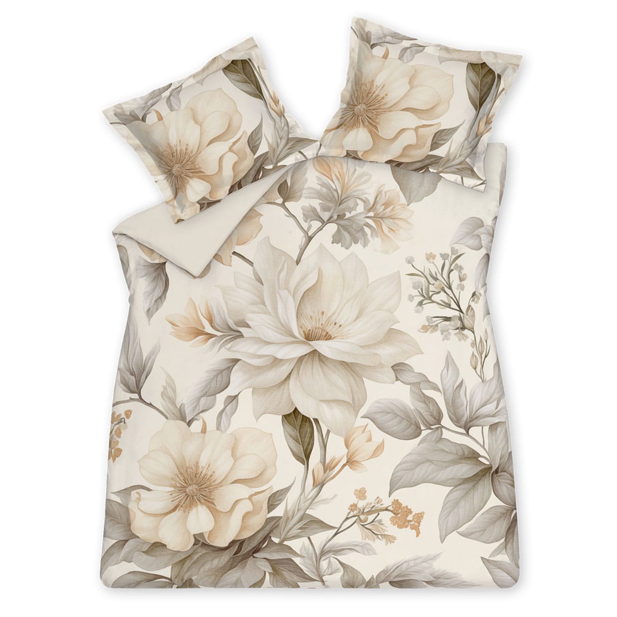 Vandyck Whisper Dekbedovertrek Cream Tan - Afbeelding 2