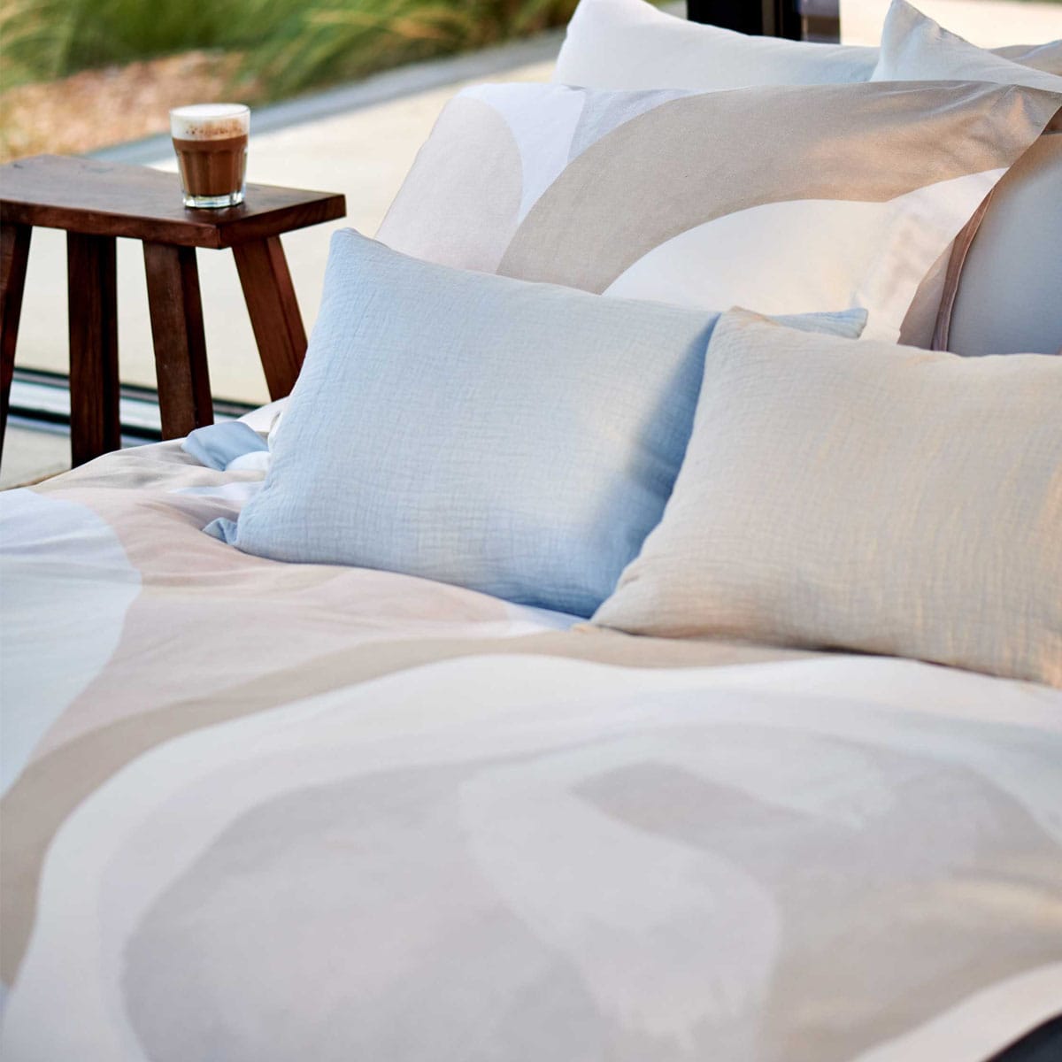 Vandyck Lush Lagoon Dekbedovertrek Linen - Afbeelding 6