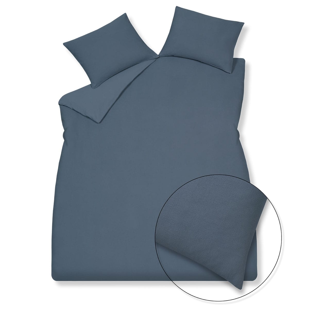 Vandyck Pure 88 Kussensloop Jeans Blue - Afbeelding 3