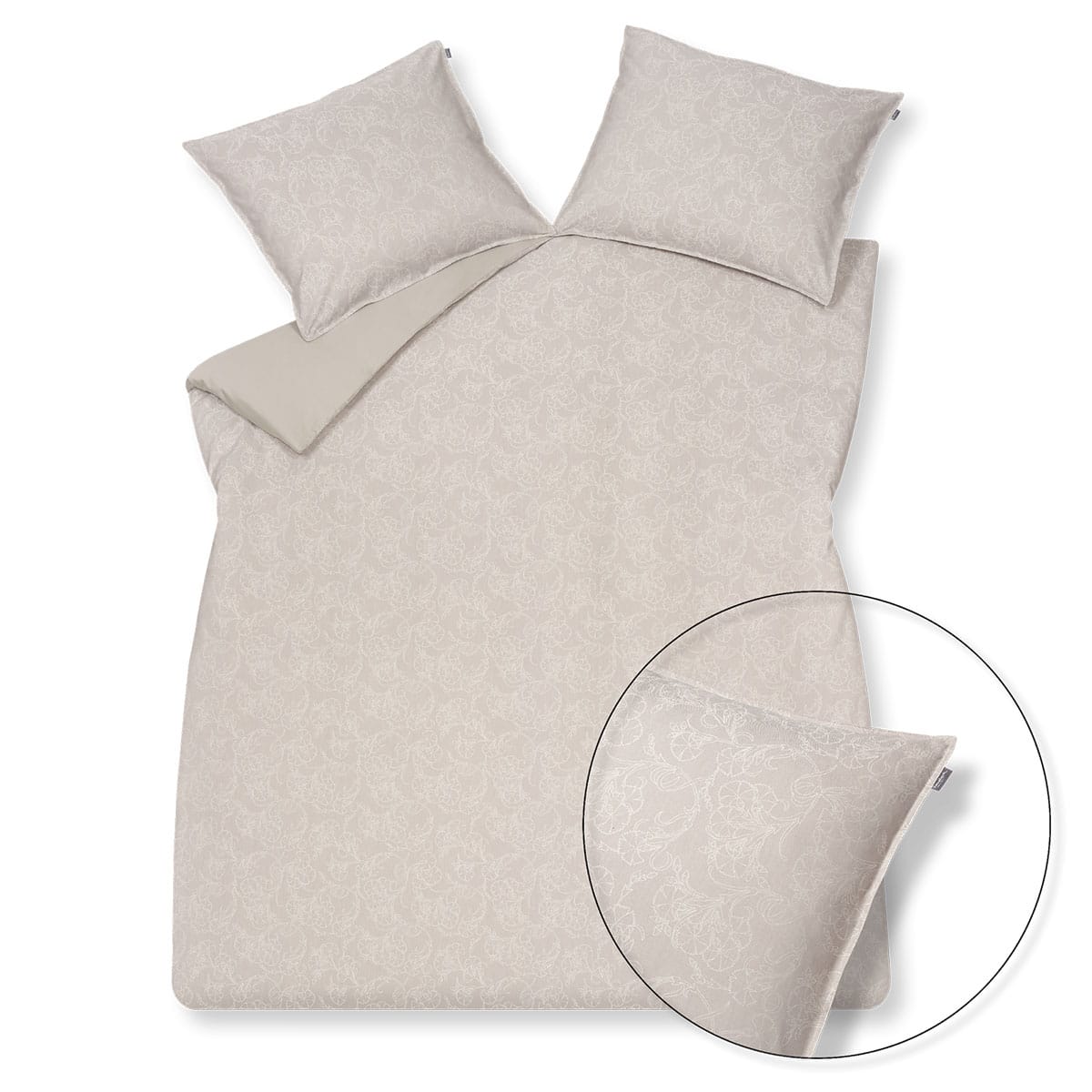 Vandyck Home 83 Dekbedovertrek Grey - Afbeelding 2