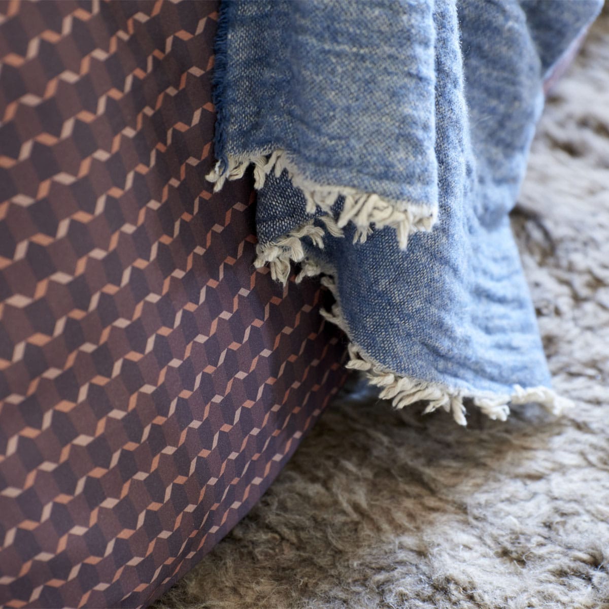 Vandyck Pattern Play Dekbedovertrek Latte - Afbeelding 5