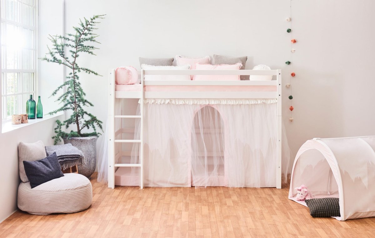 Hoppekids Winter Wonderland tule bedgordijn - Afbeelding 4