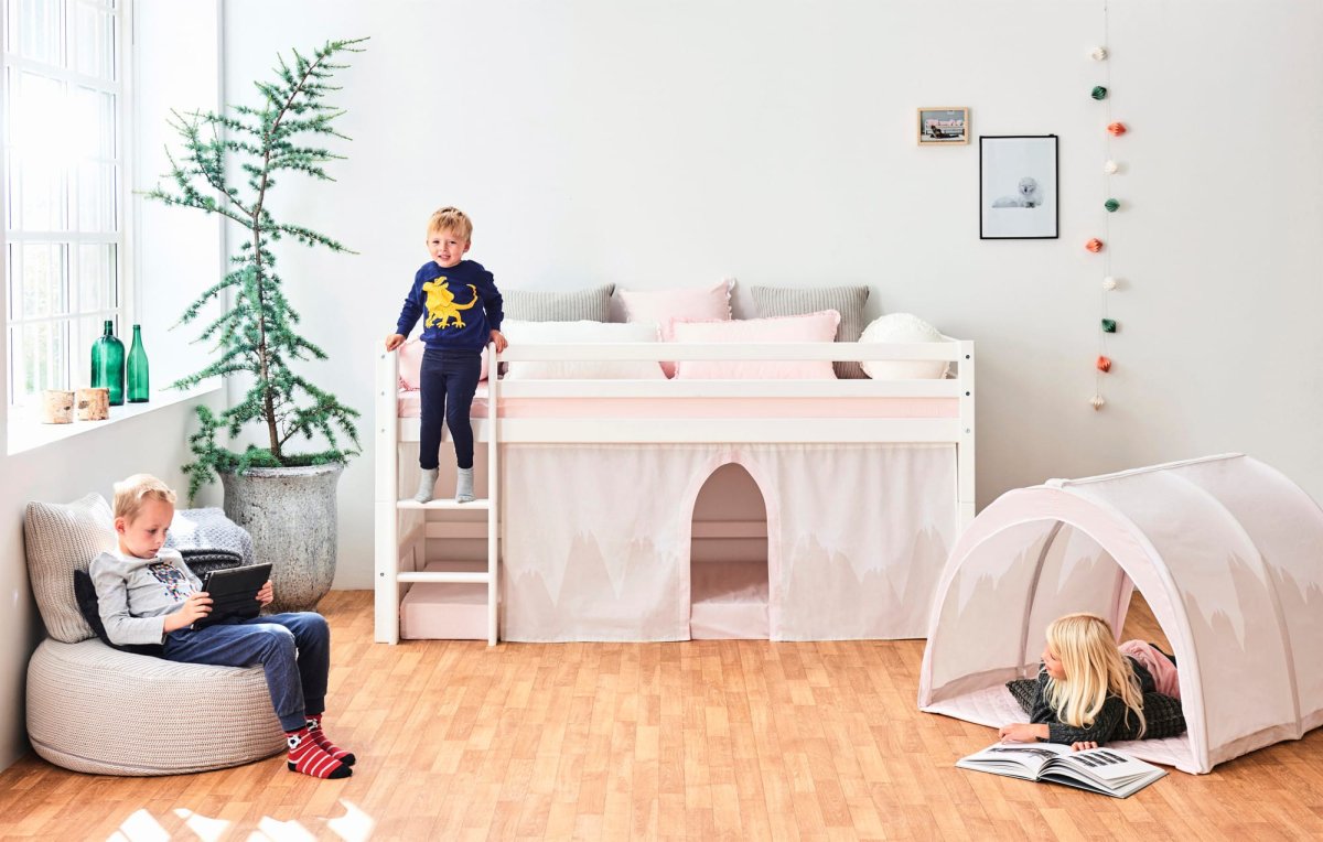 Hoppekids Winter Wonderland Roze kussen - Afbeelding 5