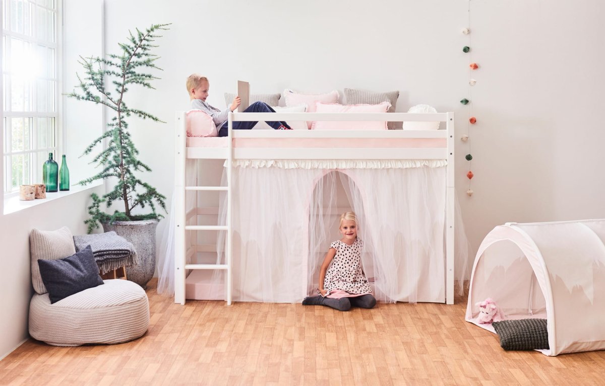 Hoppekids Winter Wonderland tule bedgordijn - Afbeelding 5