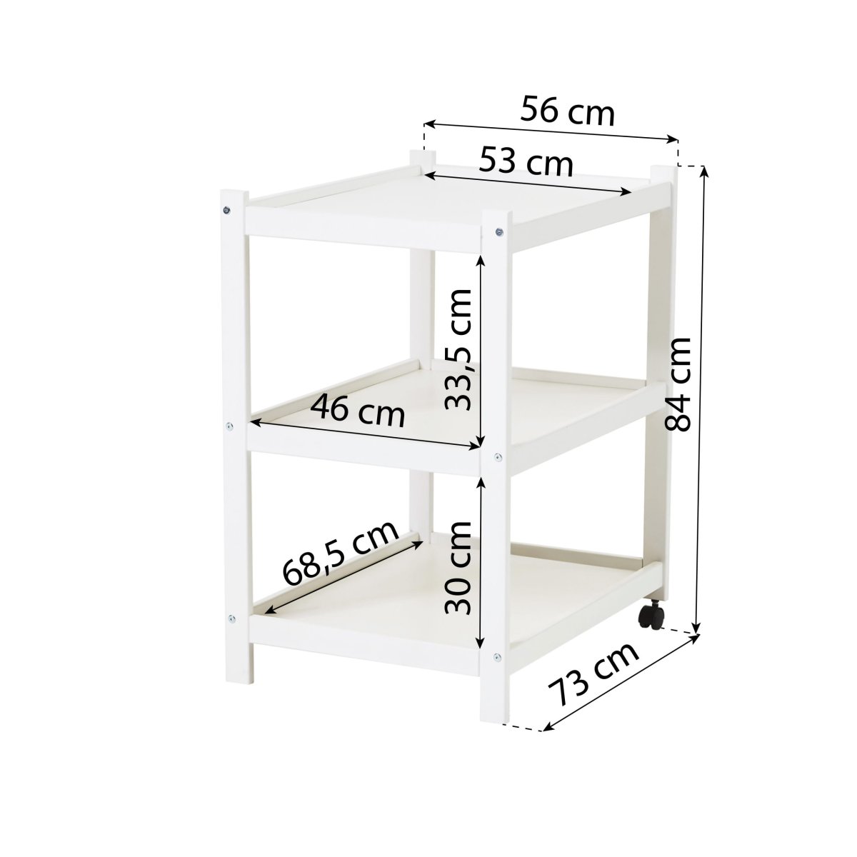 Hoppekids IDA-MARIE verschoontafel - Afbeelding 5