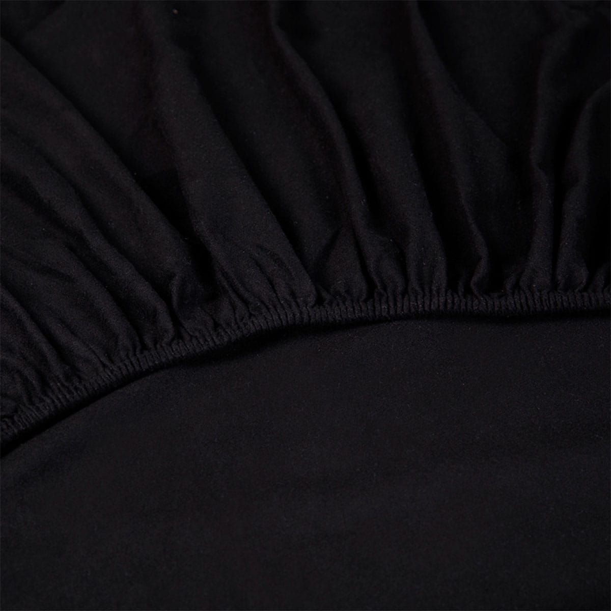 Kayori Nagano Flanel Hoeslaken Zwart - Afbeelding 3