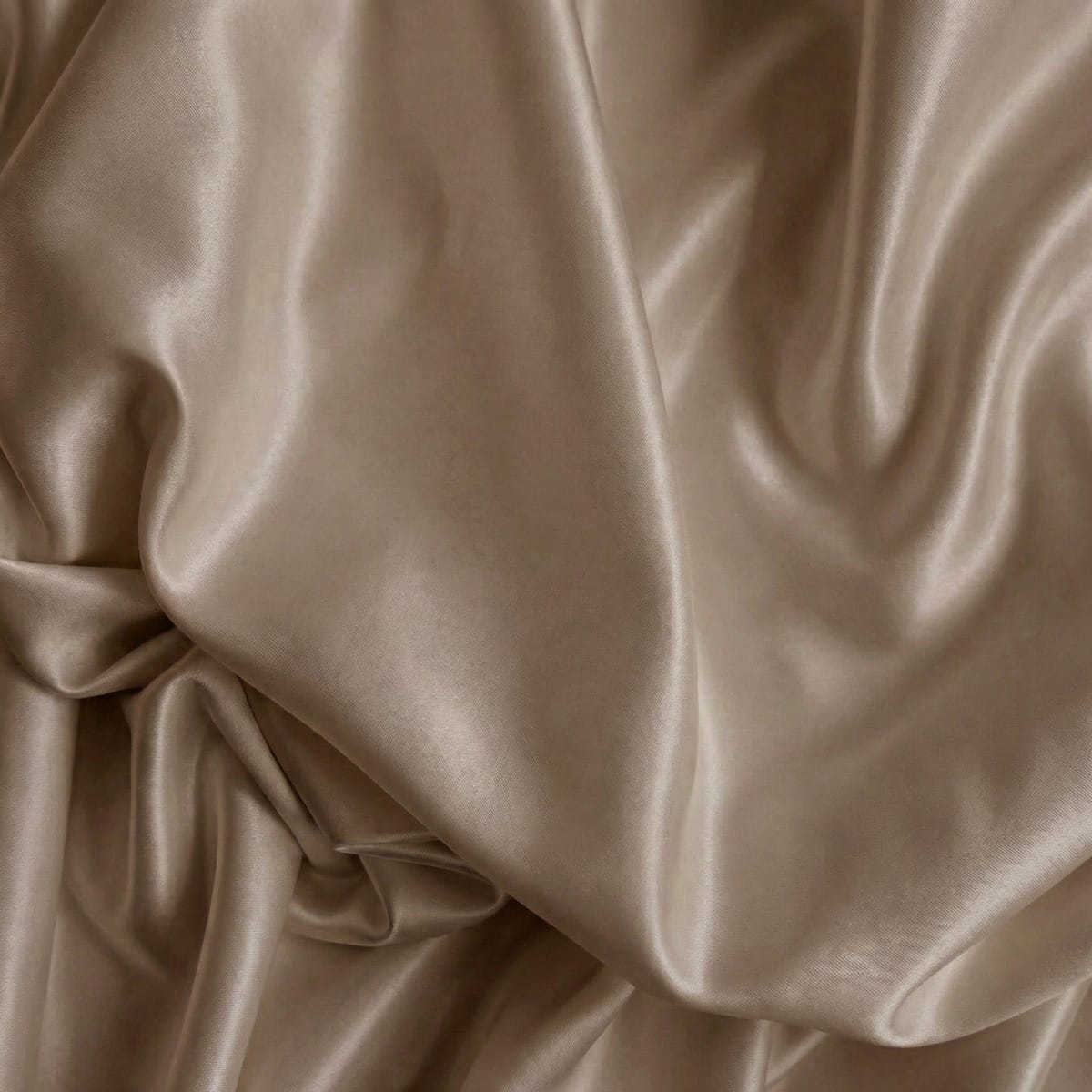 Kayori Saya Katoensatijn Hoeslaken Taupe - Afbeelding 5