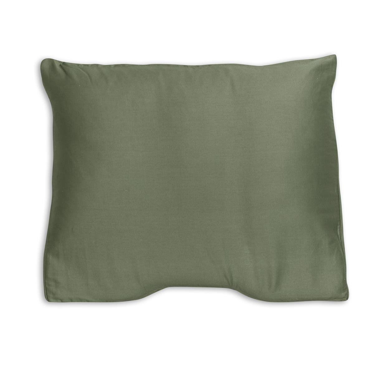 Silvana Support Geel Satin Kussensloop Groen - Afbeelding 2