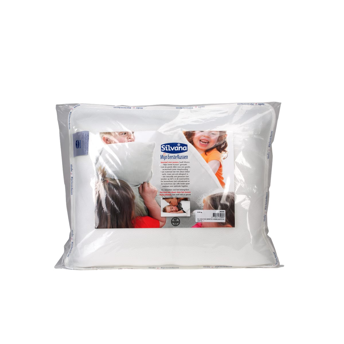 Silvana Mijn Eerste Synthetisch Zacht kinderkussen - Afbeelding 6