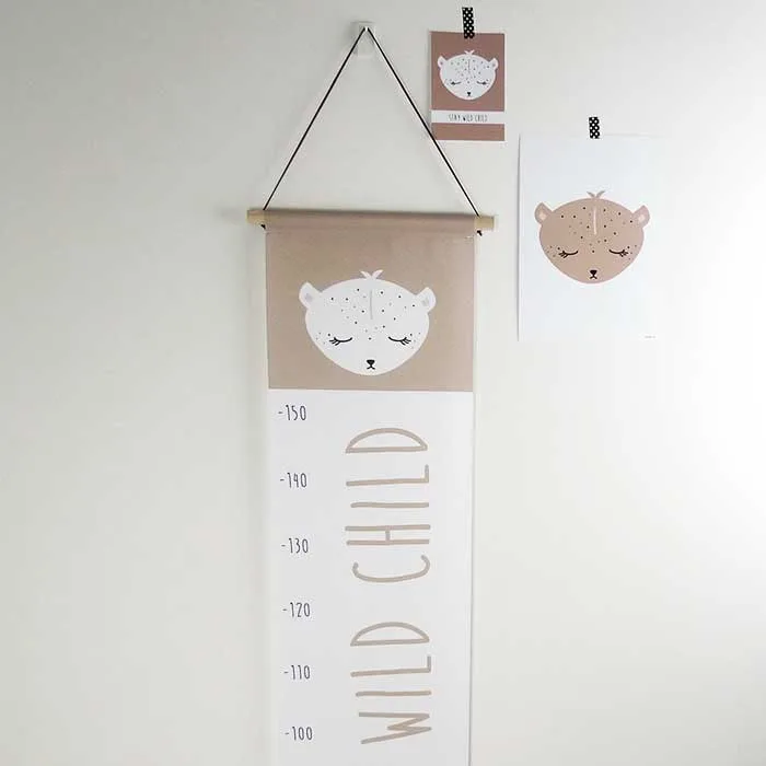 Wild child: Kaart met luipaard print - Afbeelding 3