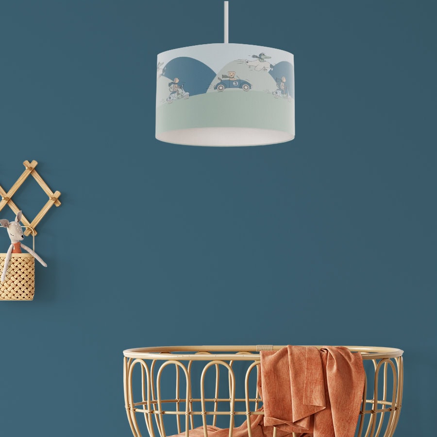 Hanglamp dieren onderweg in kleur - Afbeelding 3
