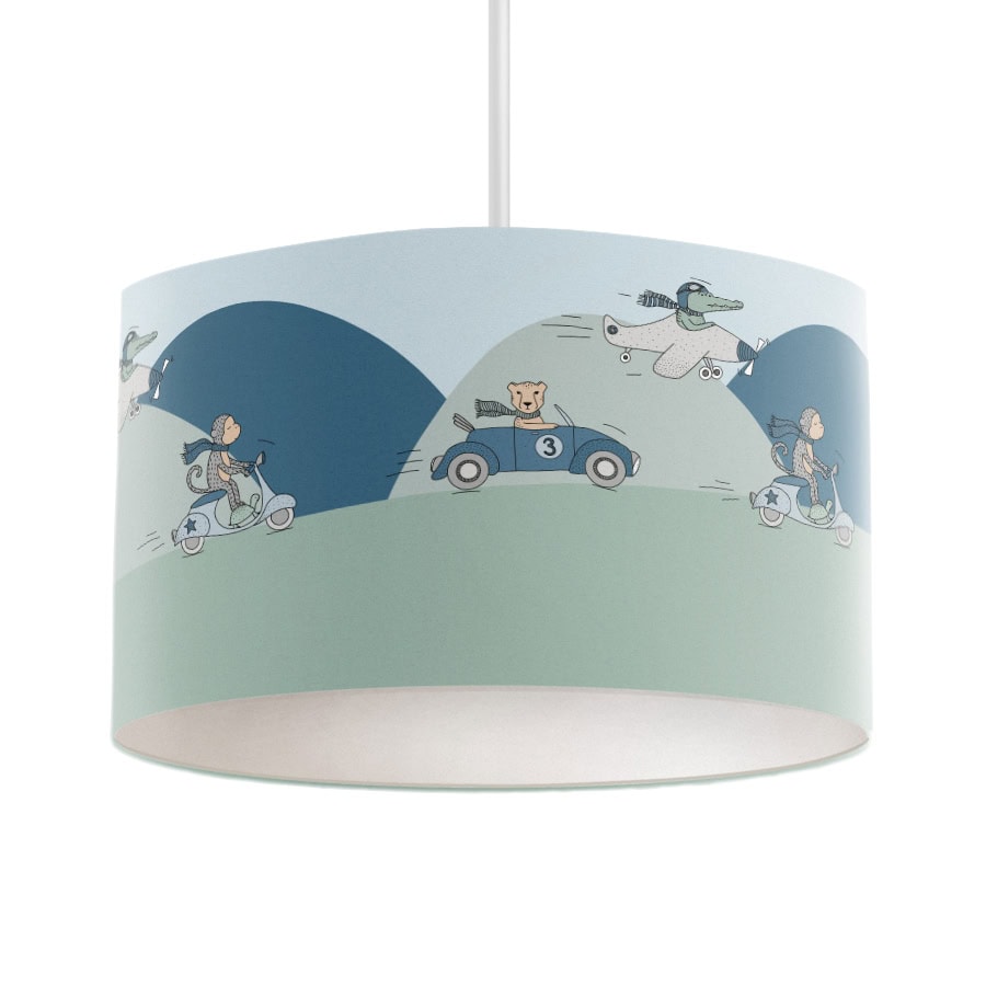 Hanglamp dieren onderweg in kleur - Afbeelding 2