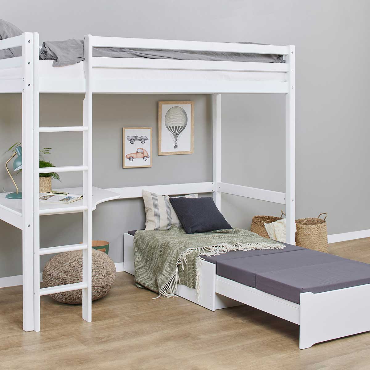 Hoppekids ECO Dream hoogslaper met lounge - Afbeelding 4