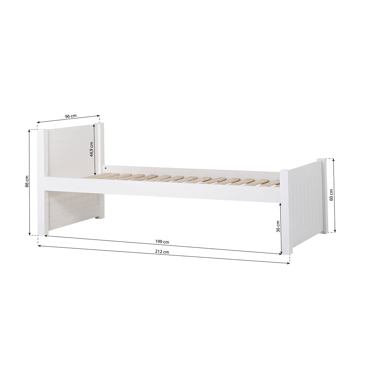 Hoppekids NOAH DELUXE Kinderbed - Afbeelding 3